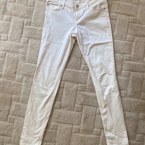 Express creamy white skinny jeans - Picture 3 of 5